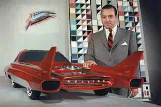 Illustration for article titled Nuclear-Powered Vehicle Concepts from the Mid-20th Century